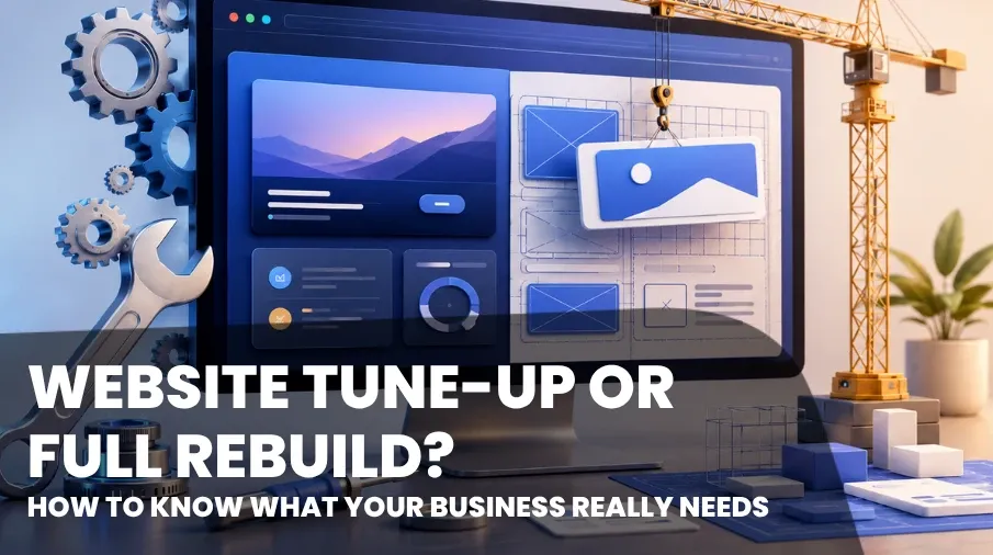 Website Tune-Up or Full Rebuild Blog Header